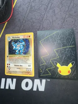 Pokemon Card 1st Edition Machamp 8/102 Base Set Holo Rare Opened 205💎NM +💎 - Image 3