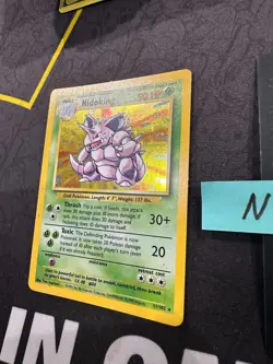 Pokemon Card Nidoking Base Set Unlimited Holo WOTC Vintage 11/102 134 💎NM💎 - Image 4