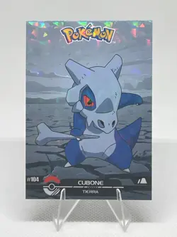 Cubone #104 - Cracked Ice Holo - Crystal Dark Black 2025 - Pokemon Card - Image 1