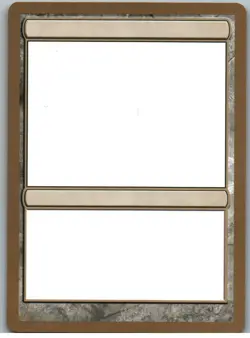 2003 World Championship Blank Card | MtG Magic World Championship Decks |ENG |NM - Image 1