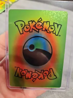 Mecha Pikachu EX Rainbow Foil Fan Art Premium Collector Pokemon Card - Image 2