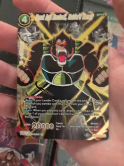 Dragon ball Super Card Game Great Ape Bardock, Raider's Warcry DB1-061 SR Foil - Image 2