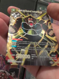 Dragon ball Super Card Game Great Ape Bardock, Raider's Warcry DB1-061 SR Foil - Image 5