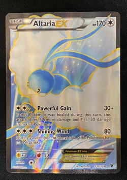 Altaria-EX Fates Collide Holo Card 123/124 Full Art Ultra Rare Pokemon TCG 2016 - Image 1