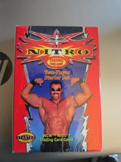 2000 WCW Wrestling Nitro CCG Two-Player Starter Set Trading Card Game - Image 1