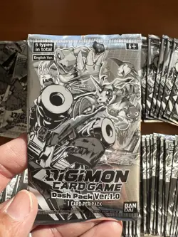 Digimon TCG Card Game Promo Packs and Box Toppers Lot - Image 4