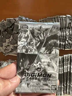 Digimon TCG Card Game Promo Packs and Box Toppers Lot - Image 5