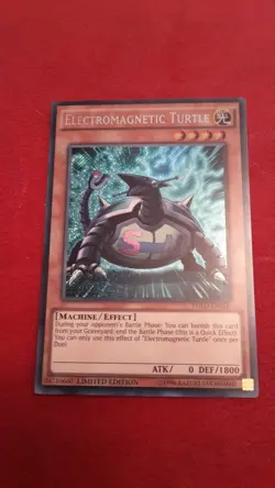 Electromagnetic Turtle YGLD-ENA00 / Limited Edition / Yu-Gi-Oh! Cards UK Rare - Image 1