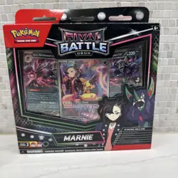 Pokemon Cards - Rival Battle Deck - MARNIE (60-Card Deck, Deck Box, Playmat +) - Image 1