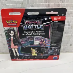 Pokemon Cards - Rival Battle Deck - MARNIE (60-Card Deck, Deck Box, Playmat +) - Image 3