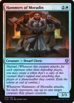 Hammers of Moradin - Foil - MTG Cards Shop - Image 1