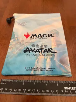 Magic The Gathering Avatar Last Airbender Dice Bag Promo - Image 2