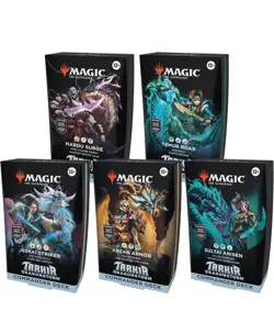 MTG Tarkir Dragonstorm Commander - Set of 5 Decks (Sealed) Bundle - Image 1