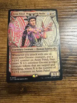 MTG Magic The Gathering Anim Pakal Thousandth Moon Extended Art Rare! - Image 1