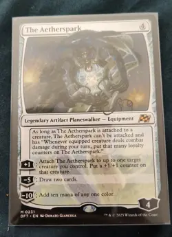 MTG The Aetherspark #231 Aetherdrift Regular - Image 2