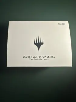 Magic the Gathering Secret Lair Drop The Godzilla Lands - Brand New Sealed - Image 1