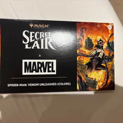 MTG SECRET LAIR X MARVEL’S SPIDER-MAN: VENOM UNLEASHED COLORS NON-FOIL - Image 1