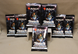 WIZARDS OF THE COAST MAGIC THE GATHERS TAHIR DRAGON STORM 7 BOOSTER PACKS MINT c - Image 1