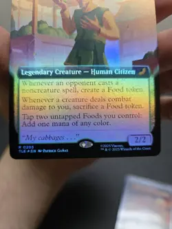 MTG -The Cabbage Merchant - Extended Art - FOIL - Avatar: The Last Airbender - Image 2