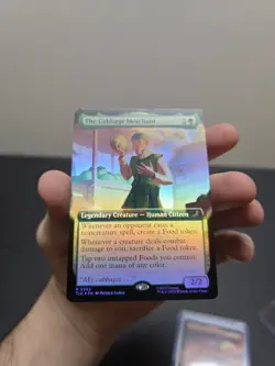 MTG -The Cabbage Merchant - Extended Art - FOIL - Avatar: The Last Airbender - Image 3