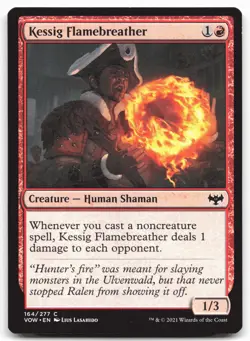 MTG Kessig Flamebreather C Innistrad: Crimson Vow 164 LP - Image 1
