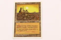 City of Brass MTG Core Set 5th Edition Regular LP+ NM- #2 - Image 1