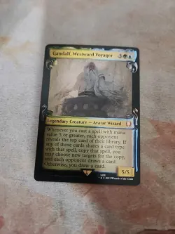 Gandalf, Westward Voyager Showcase Scrolls Foil Commander The Lord Of The Rings - Image 1
