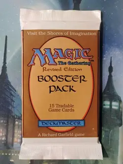 MTG Magic the Gathering Revised 3rd Edition 1994 Booster Pack Factory Sealed - Image 1