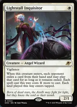 Lightstall Inquisitor Light Play, English Magic the Gathering MTG Edge of Eterni - Image 1