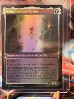 MTG Aang, at the Crossroads (203/447) Avatar The Last Airbender NM FOIL - Image 2
