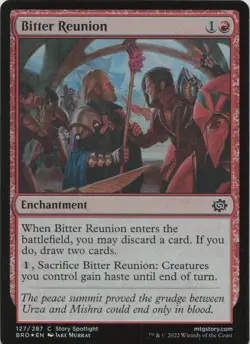 Bitter Reunion - FOIL - C The Brothers' War 127 - MTG - Image 1