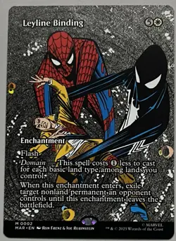 MTG Marvel Universe Leyline Binding Enchantment MYTHIC REGULAR #0002 - Image 1