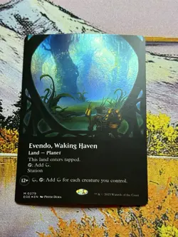 Evendo, Waking Haven #279 · Edge of Eternities · Borderless · Foil - Image 2