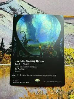Evendo, Waking Haven #279 · Edge of Eternities · Borderless · Foil - Image 3