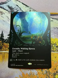 Evendo, Waking Haven #279 · Edge of Eternities · Borderless · Foil - Image 4