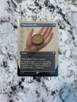 White Lotus Tile, Borderless, MTG Avatar - Image 1