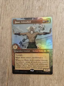 Bumi, Unleashed (Showcase) Avatar: The Last Airbender Foil - Image 1