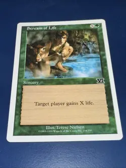 MTG Magic the Gathering Stream of Life (254/351) Sixth Edition NM - Image 1