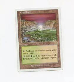 6th Edition MTG 1 Brushland Magic - Image 1