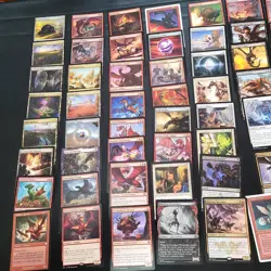 Whole COMMANDER Magic Deck MTG - Piru, the Volatile Etched Foil DRAGON's Tribal - Image 3