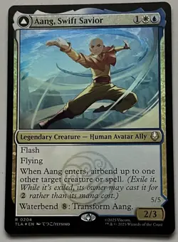 MTG Avatar: TLA Aang, Swift Savior Legendary Creature RARE FOIL #0204 - Image 1