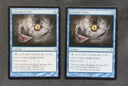 MTG 2x Gitaxian Probe New Phyrexia 1NM, 1LP Magic the Gathering See Pics - Image 1