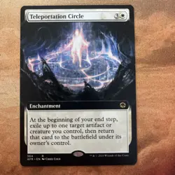 Teleportation Circle - Extended Art AFR NM MTG - Image 1