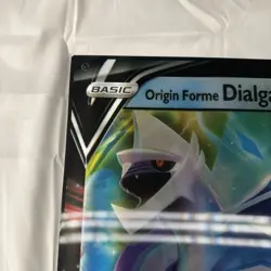 Palkia V Dialga V Lenticular Promo Card Official Pokemon Banner LGS Shop Display - Image 4