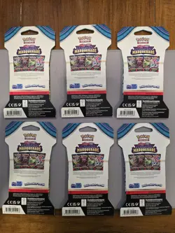 Pokemon Twilight Masquerade Sleeved Booster Packs X6 - Image 2