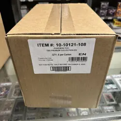 Pokemon TCG Mega Venusaur ex PREMIUM COLLECTION BOX CASE Sealed 6 Boxes - Image 1
