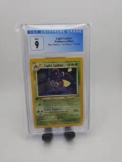 Pokemon TCG Light Ledian Neo Destiny 24 Regular Unlimited Rare - Image 1