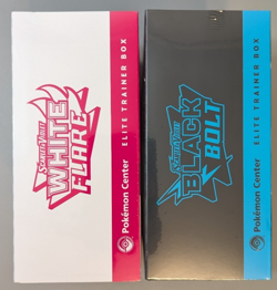 Pokemon Center White Flare & Black Bolt ETB Elite Trainer Box Sealed Pokemon TCG - Image 3