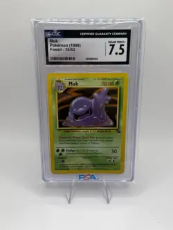 Muk Pokemon (1999) Fossil - 28/62 CGC 7.5 - Image 1