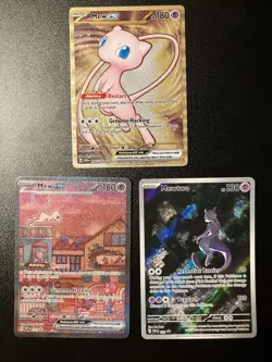 Pokemon Mew UPC Promos Lot of 3 Holo Rare Promos NM - Image 1